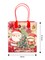 TINYMILLS Rustic Christmas Party Goody Bags 12 Pack – Cute Vintage Holiday Gift Bags for Kids, Santa & Snowman Designs, Christmas Party Favors, Candy Treat Bags, Classroom Holiday Supplies